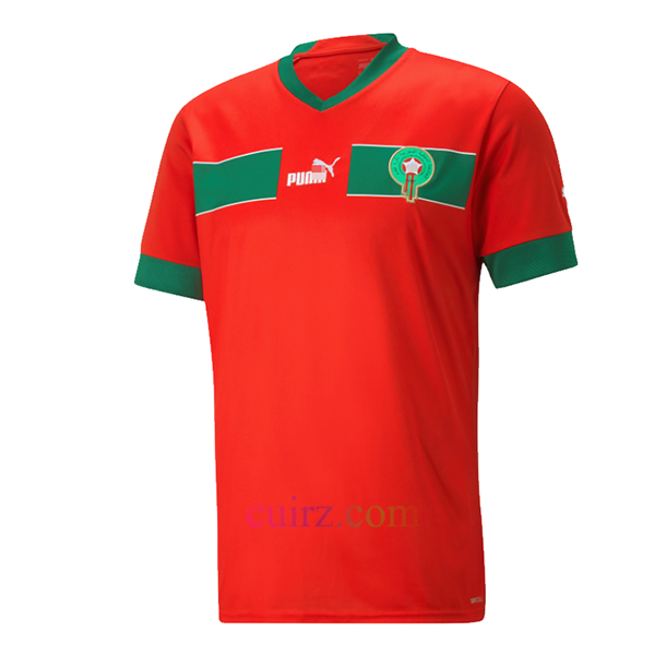 Peladura Sobrevivir que te diviertas Camiseta Marruecos 1ª Equipación 2022 Copa Mundial - Cuirz