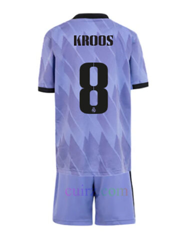 Kroos Pantalón y Camiseta Real Madrid 2ª Equipación 2022/23 para Niños