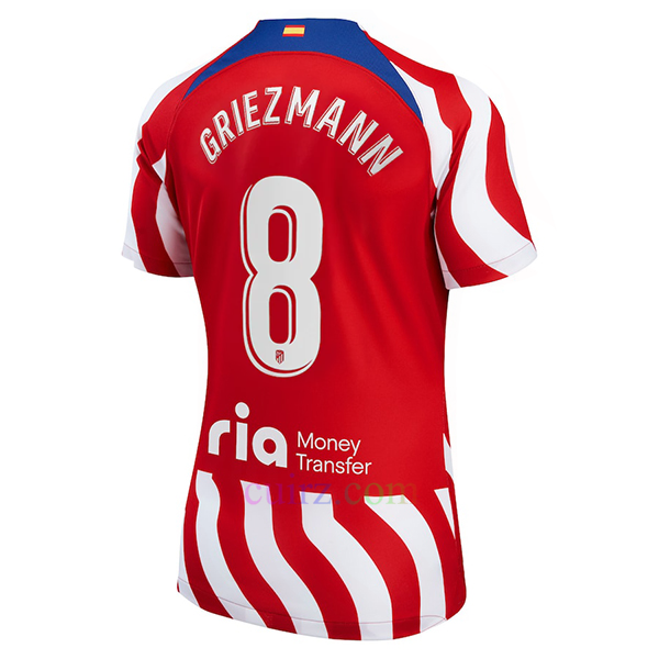 Camiseta Atlético de Madrid Equipación 2022/23 Griezmann 8 La Liga Mujer - Cuirz